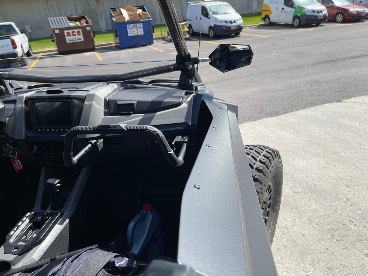 Photo of Aluminum Doors for RZR PRO XP, PRO R, TURBO R (Two Seat) by UTVZILLA - Premium Doors for UTVs / Side by Sides