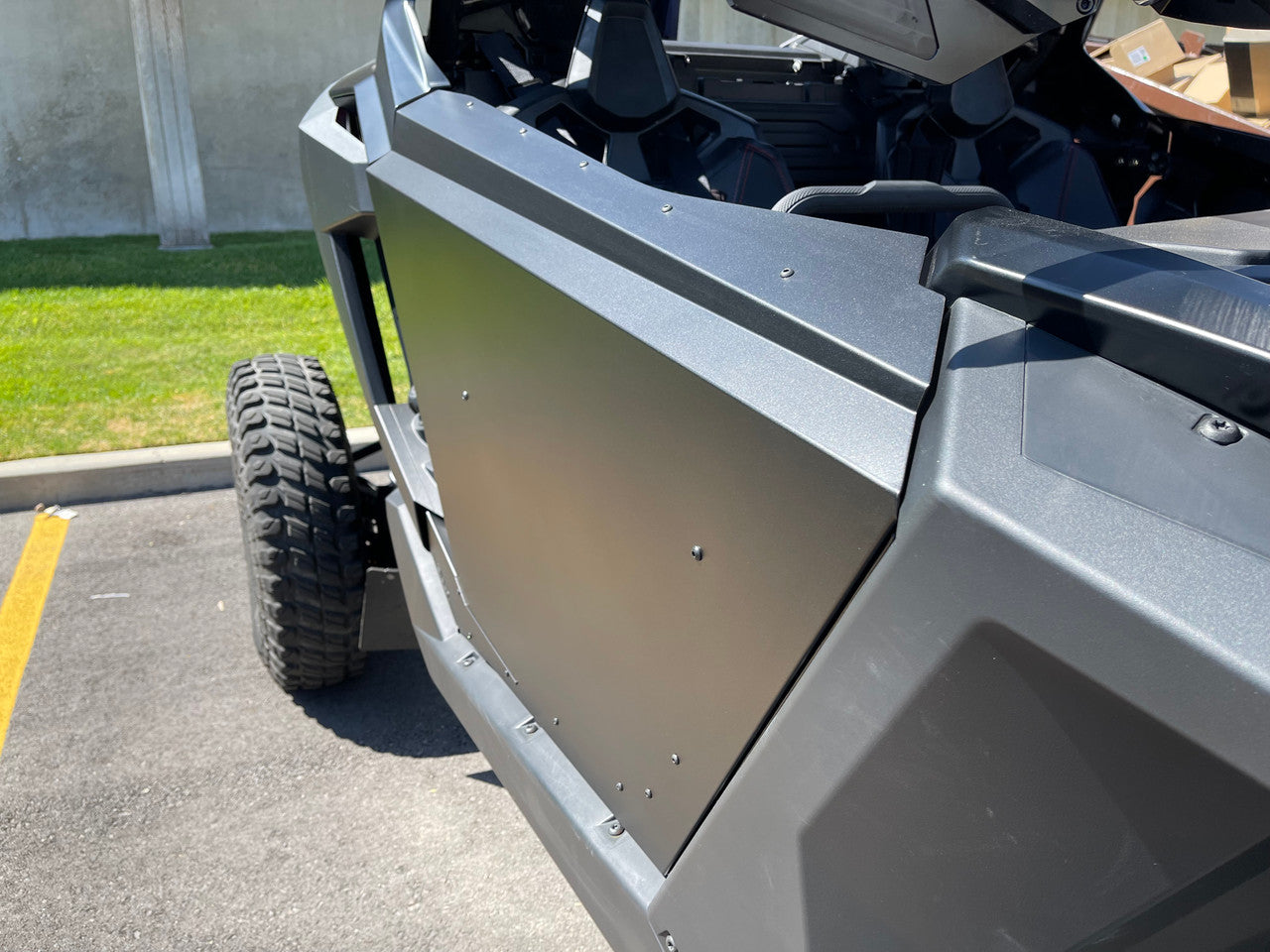 Photo of Aluminum Doors for RZR PRO XP, PRO R, TURBO R (Two Seat) by UTVZILLA - Premium Doors for UTVs / Side by Sides
