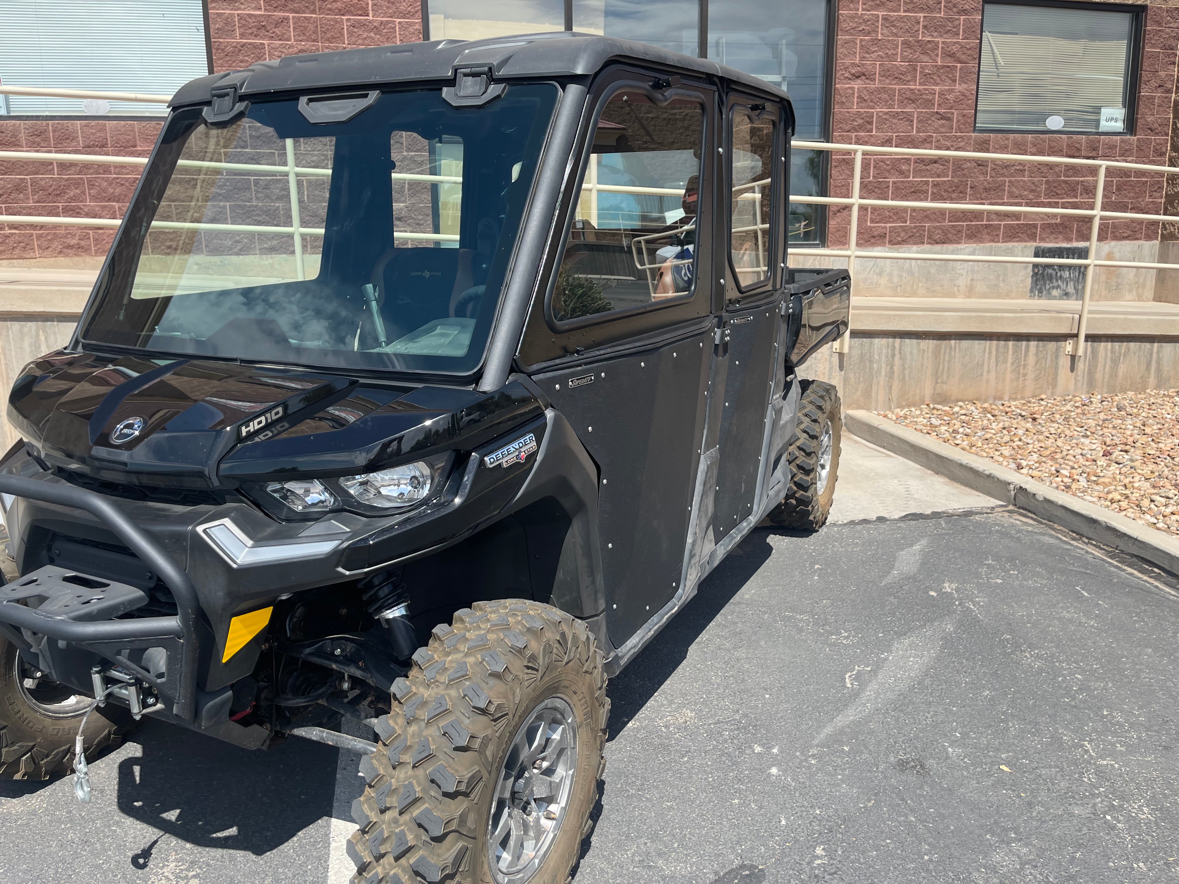 CanAm Defender 4-SEAT Cab Enclosure "THE VAULT" 2016+ Upper Side Doors & Panels to go with Super ATV Doors (Patent Pending)