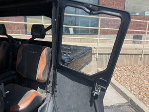 CanAm Defender 4-SEAT Cab Enclosure "THE VAULT" 2016+ Upper Side Doors & Panels to go with Super ATV Doors (Patent Pending)