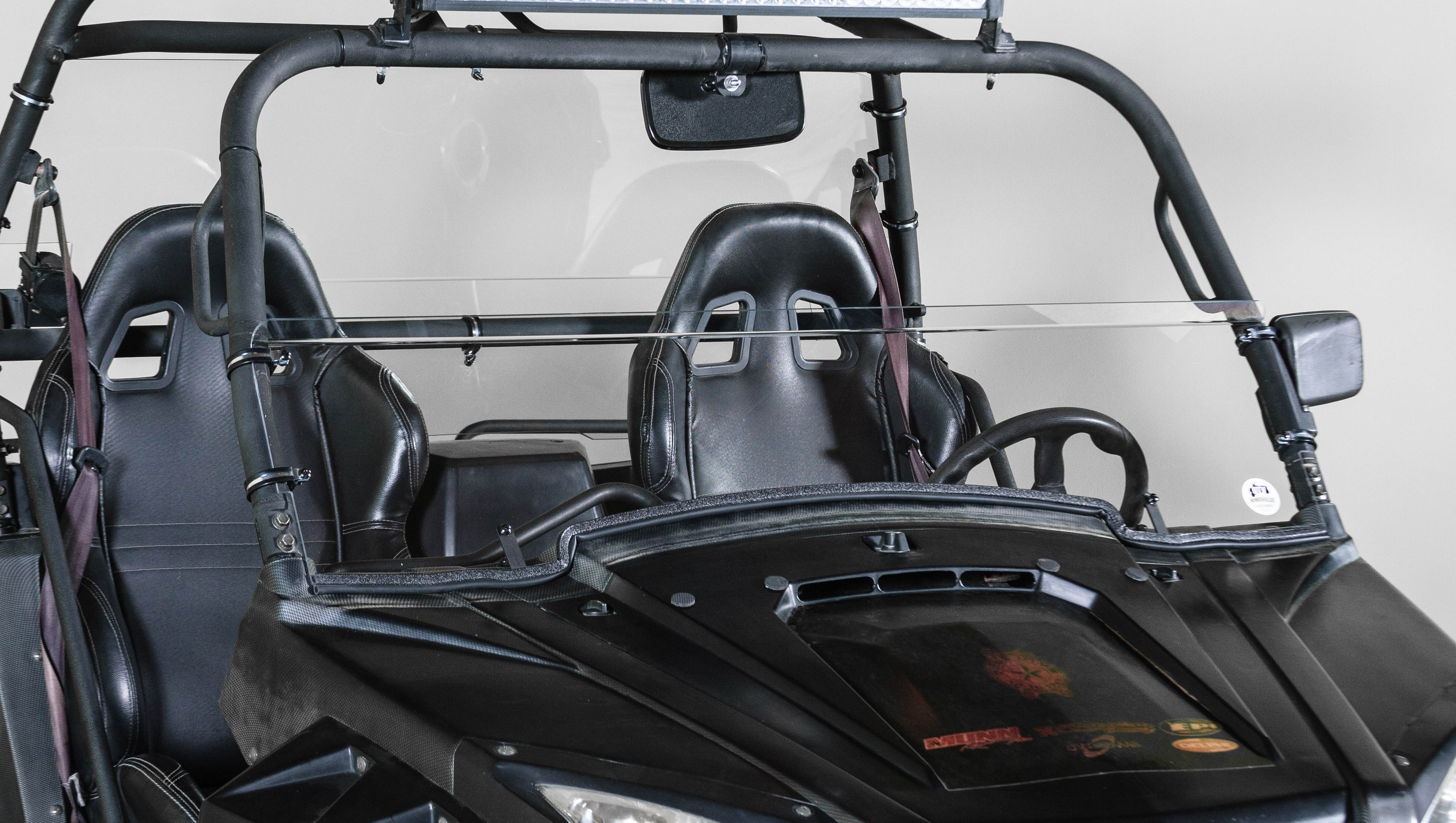 Photo of TERRARIDER ODES RAIDER/RAVAGER HALF UTV WINDSHIELD - SCRATCH RESISTANT 3/16” by UTV Windshields - Premium Windshields for UTVs / Side by Sides