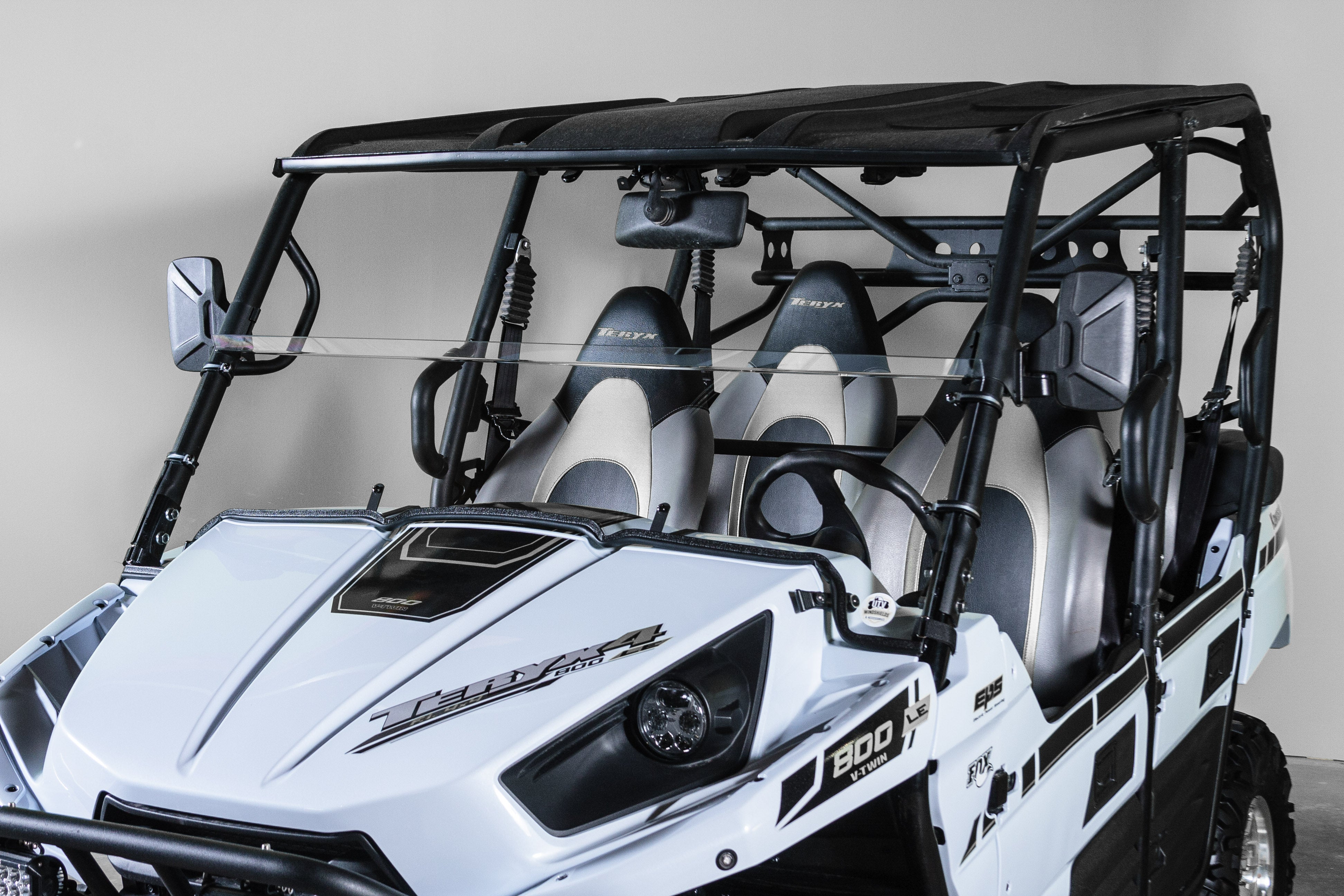 Photo of Kawasaki T4 Half 1/4" Windshield - Scratch Resistant (2012-2014) by UTV Windshields - Premium Windshields for UTVs / Side by Sides