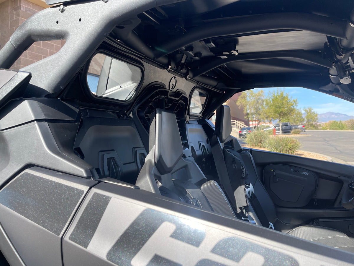 Photo of CANAM MAV R REAR WINDSHIELD 2024+ by DWA - Premium Windshields for UTVs / Side by Sides