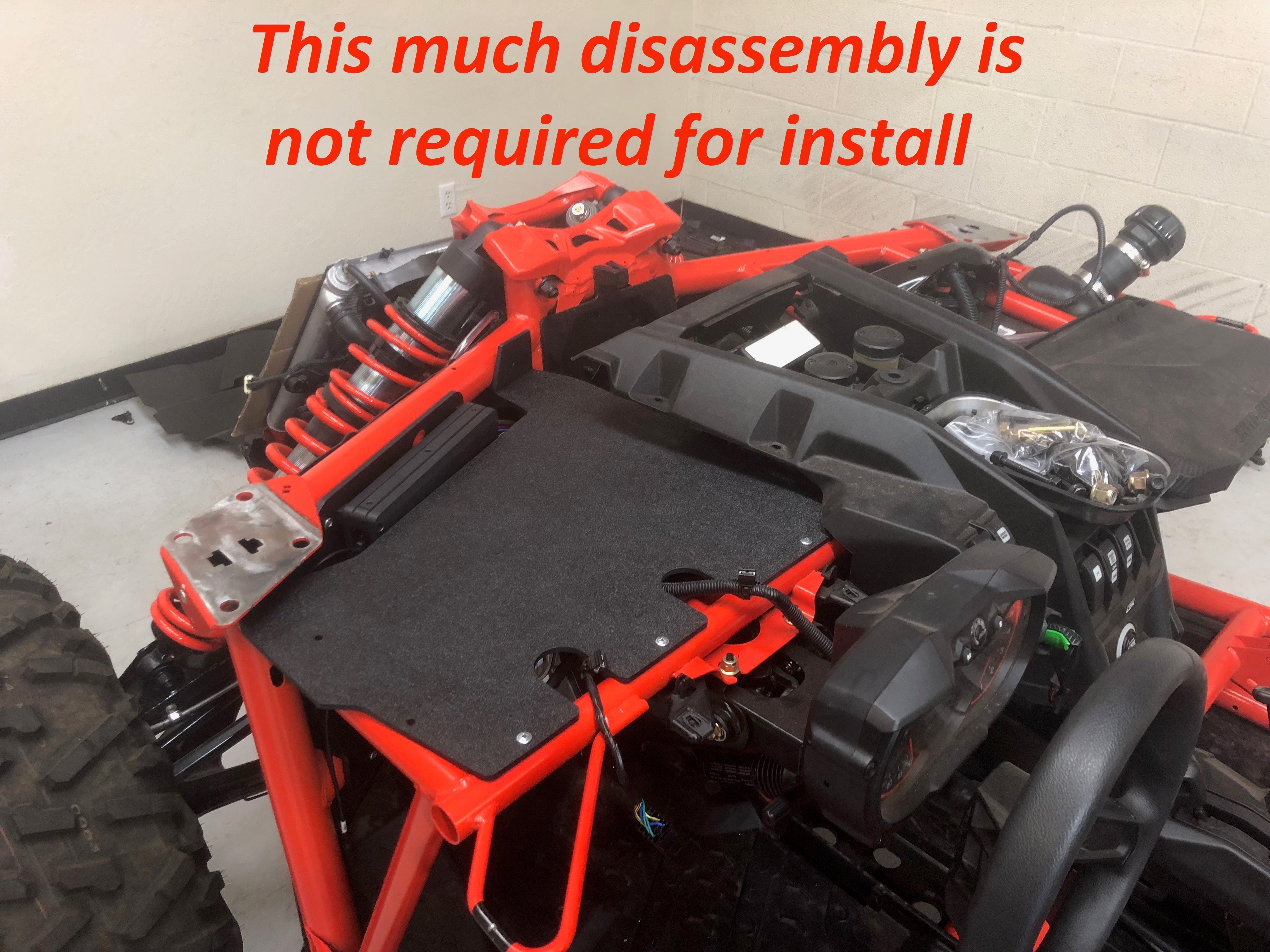 Photo of Can-Am X3 Upper Amplifier Mount by UTV Stereo - Premium Audio for UTVs / Side by Sides