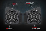 Kawasaki KRX1000 2-Speaker SSV Works Audio-Kit (2020-2023) - R1 Industries