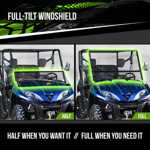 Kawasaki Teryx Tilting UTV Windshield (2009 & Older) - UTV Parts