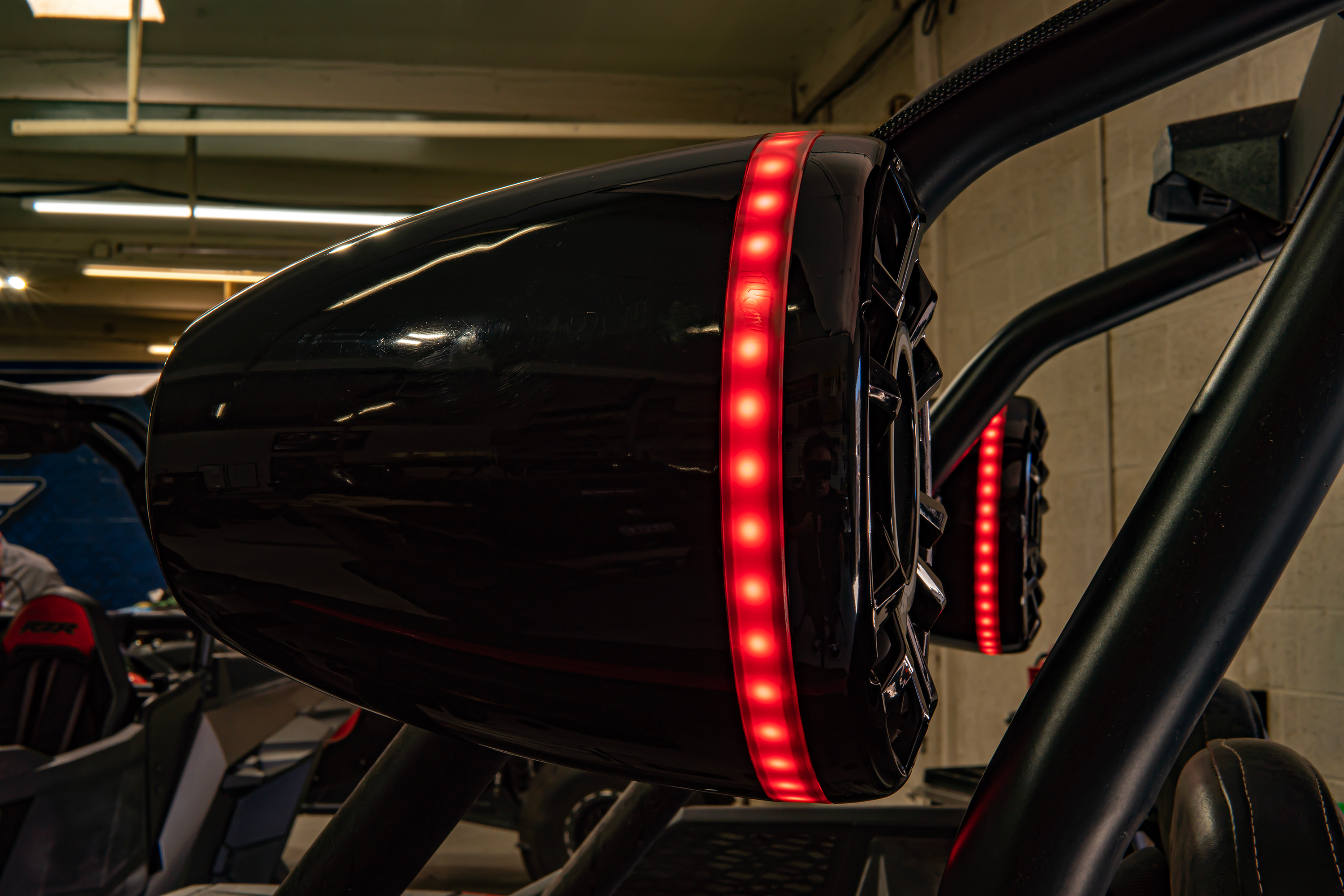 Photo of 8" RGB LED Speaker Rings (Pair) by UTV Stereo - Premium Audio for UTVs / Side by Sides