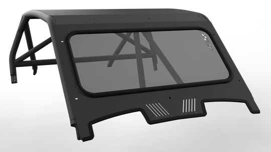 2019+ RZR XP1K 2 SEAT RADIUS WINDSHIELD KIT - R1 Industries