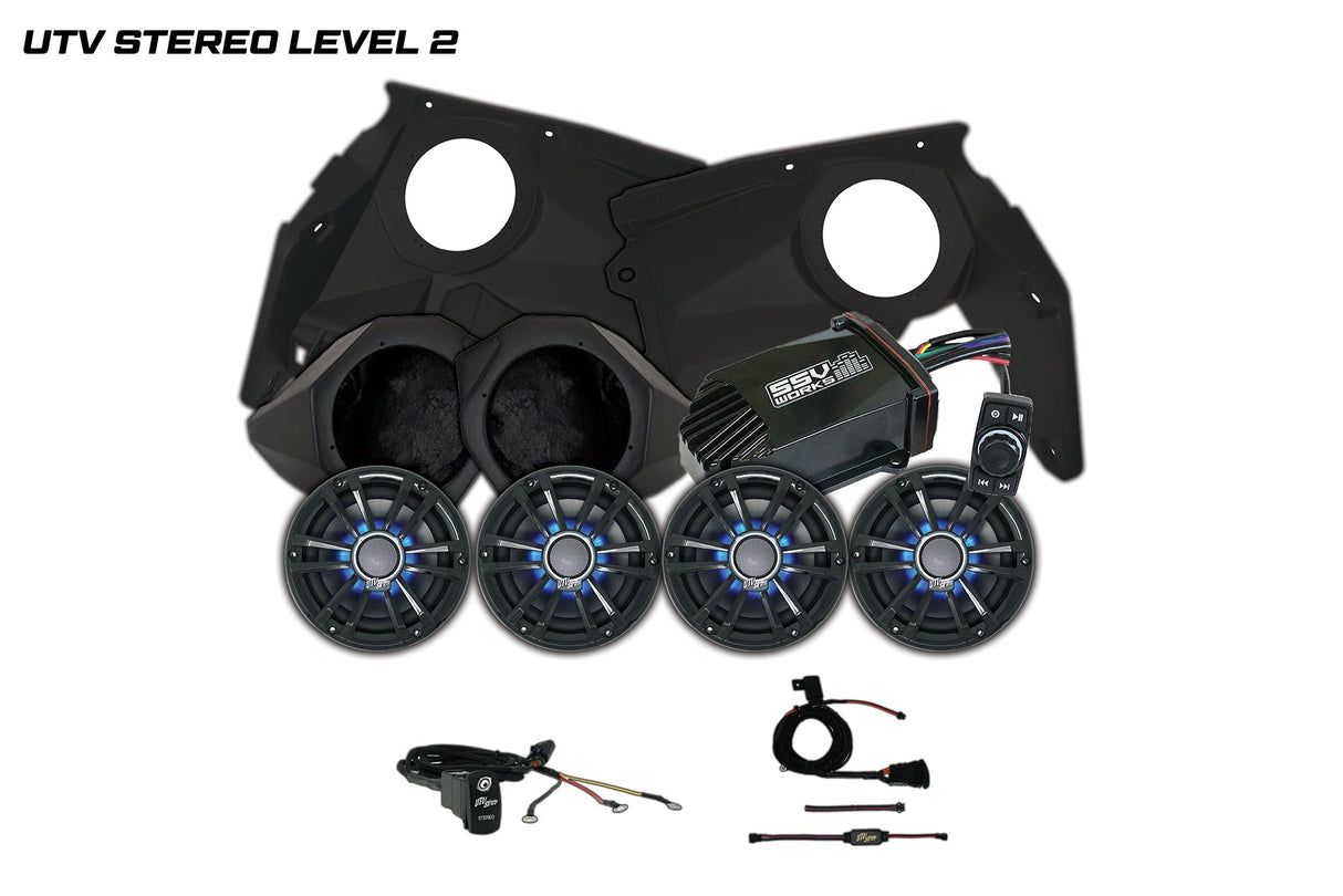 Can-Am X3 UTV Stereo Level 2 Stereo System |  R1 Industries | UTV Stereo.