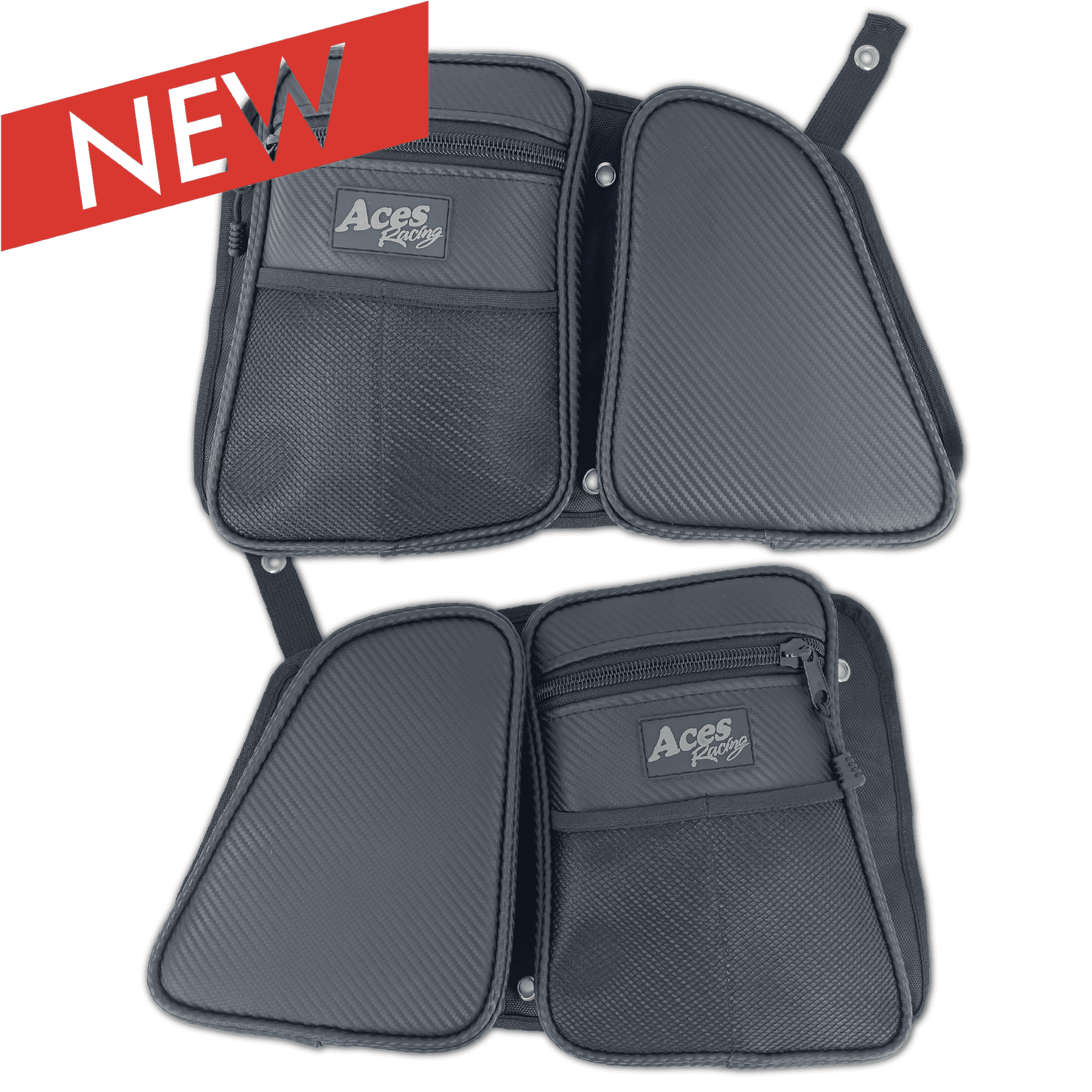 Photo of Polaris RZR 1000/Turbo Rear Door Bags by Aces Racing - Premium Storage for UTVs / Side by Sides