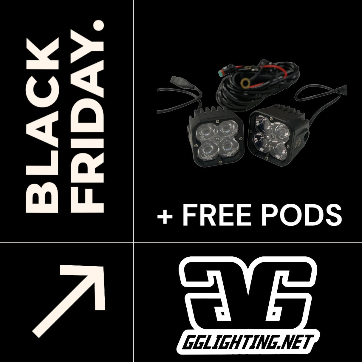 Race Pod Black Friday Sale + Free Pair Of Pods