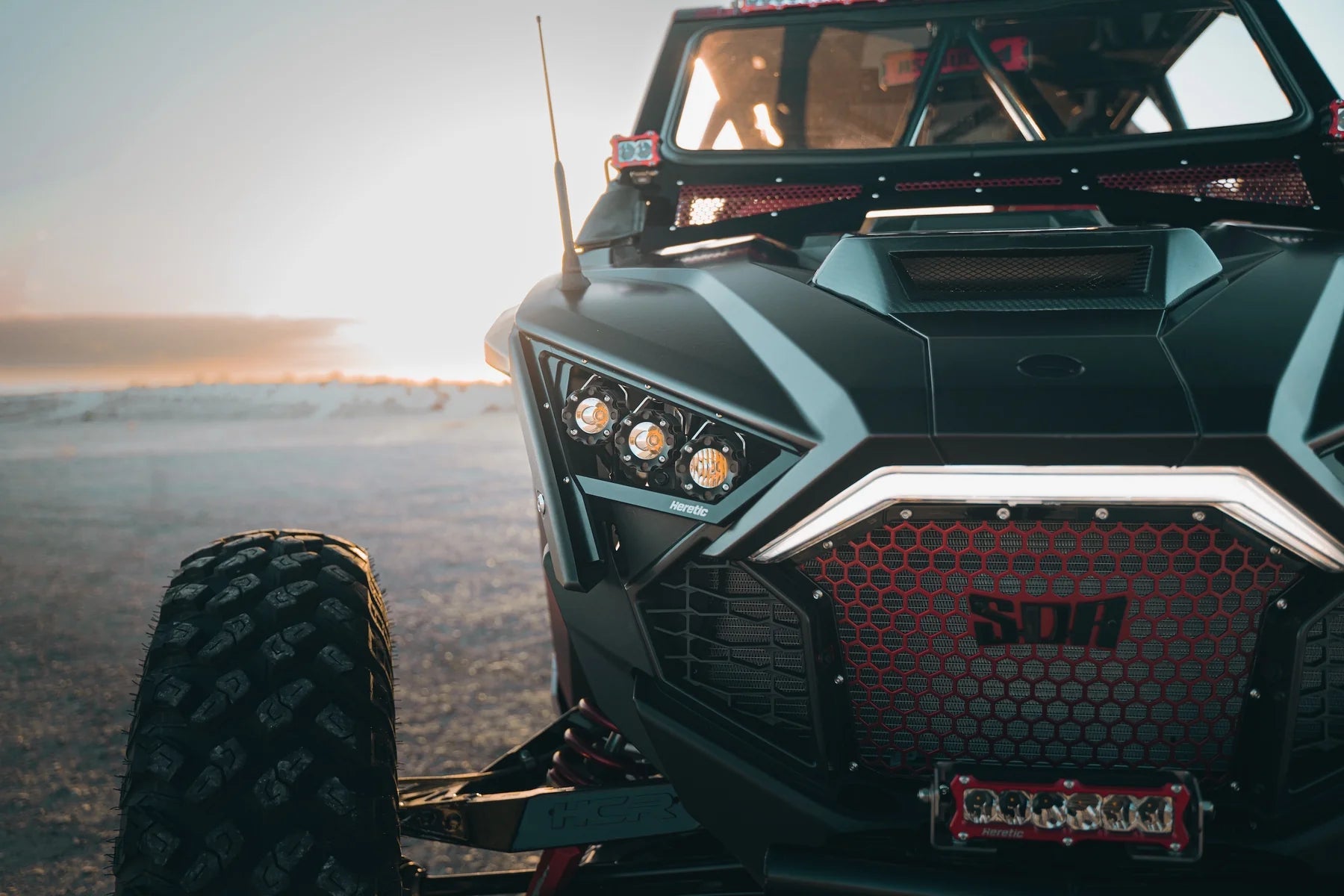 Photo of Polaris RZR Pro R / Turbo R / Pro XP LED Headlights by Heretic Studio - Premium Head Lights for UTVs / Side by Sides