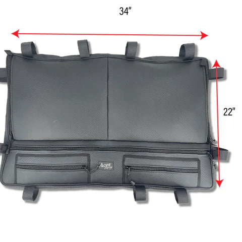 Photo of Polaris Pro XP Overhead Storage Bag by Aces Racing - Premium Storage for UTVs / Side by Sides