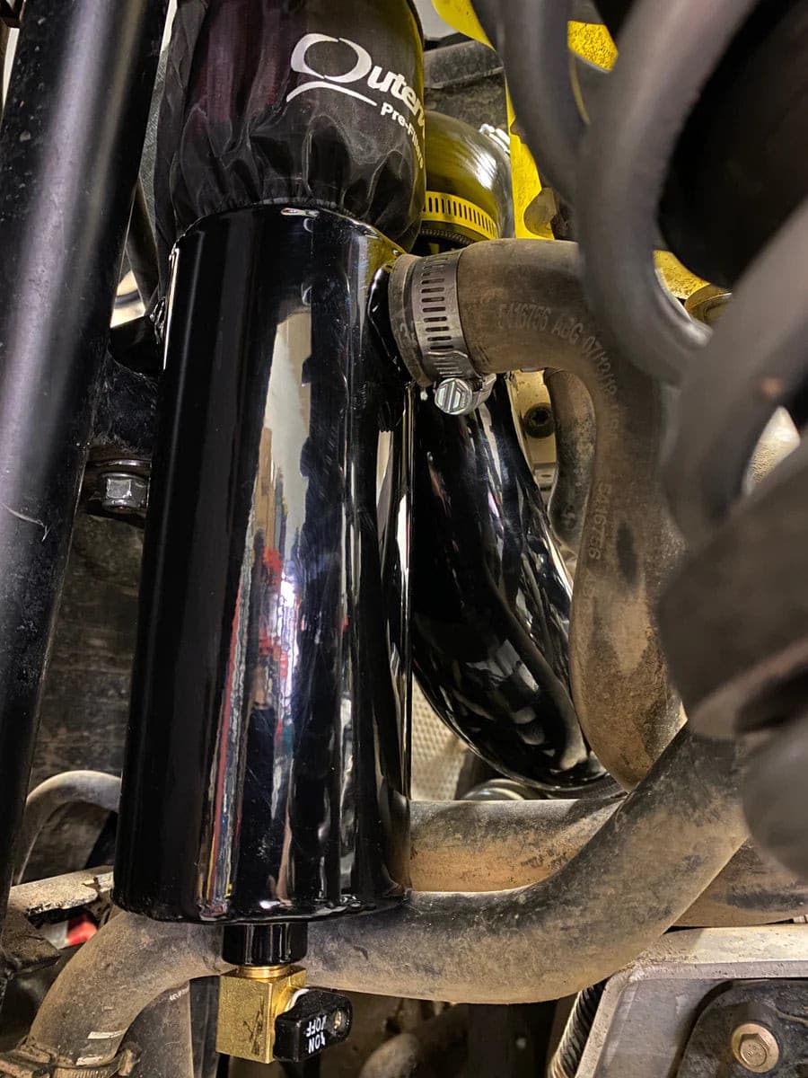 Photo of Polaris RZR Pro XP Intake & Oil Catch Can / Breather System (2020) by Treal Performance - Premium Catch Cans for UTVs / Side by Sides