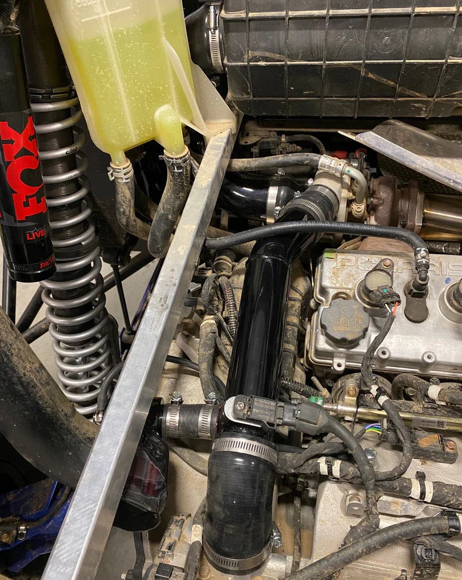 Photo of Polaris RZR Pro XP Intake & Oil Catch Can / Breather System (2020) by Treal Performance - Premium Catch Cans for UTVs / Side by Sides