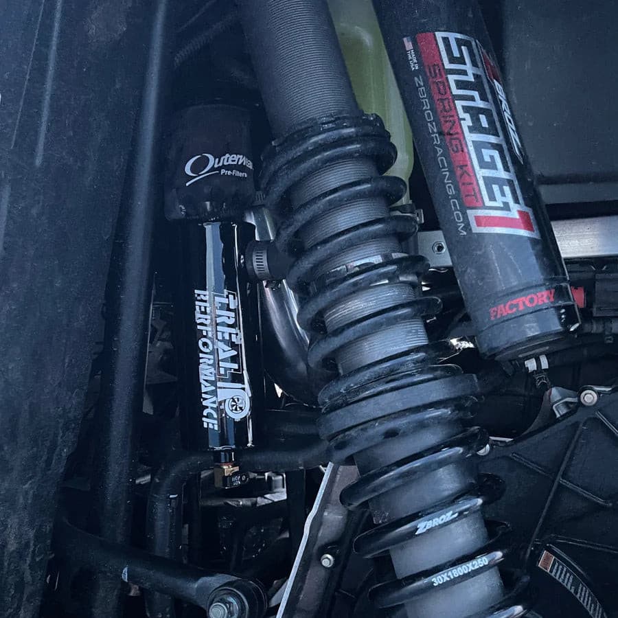 Photo of Polaris RZR Pro XP Intake & Oil Catch Can / Breather System (2020) by Treal Performance - Premium Catch Cans for UTVs / Side by Sides