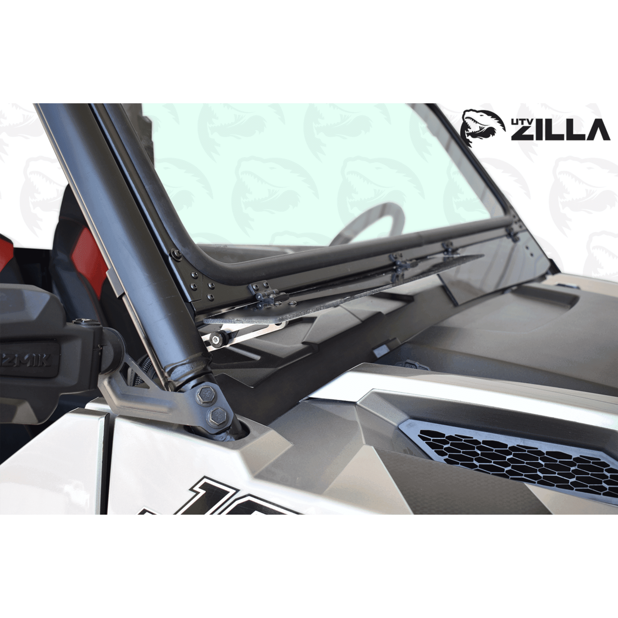 Photo of Polaris General Vented Glass Windshield (2016+) by UTVZILLA - Premium Windshields for UTVs / Side by Sides