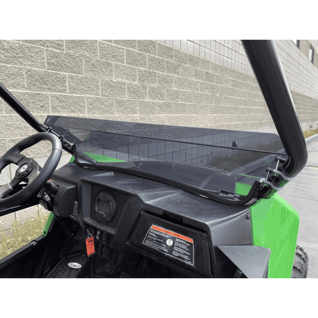 Wildcat Trail/Sport 700 Half Windshield with Billet Mounts (2014+) - R1 Industries