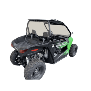 Textron Wildcat Trail/Sport 700 Rear Windshield with Billet Mounts (2014+) - R1 Industries