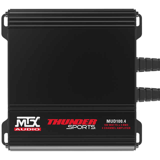 400-Watt RMS 4-Channel Powersports Amplifier - R1 Industries