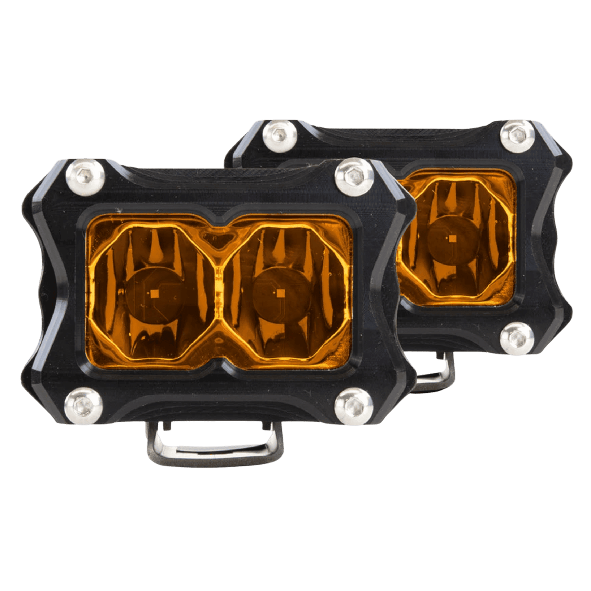 BA-2 Amber LED Pod Light (2 Pack) - R1 Industries