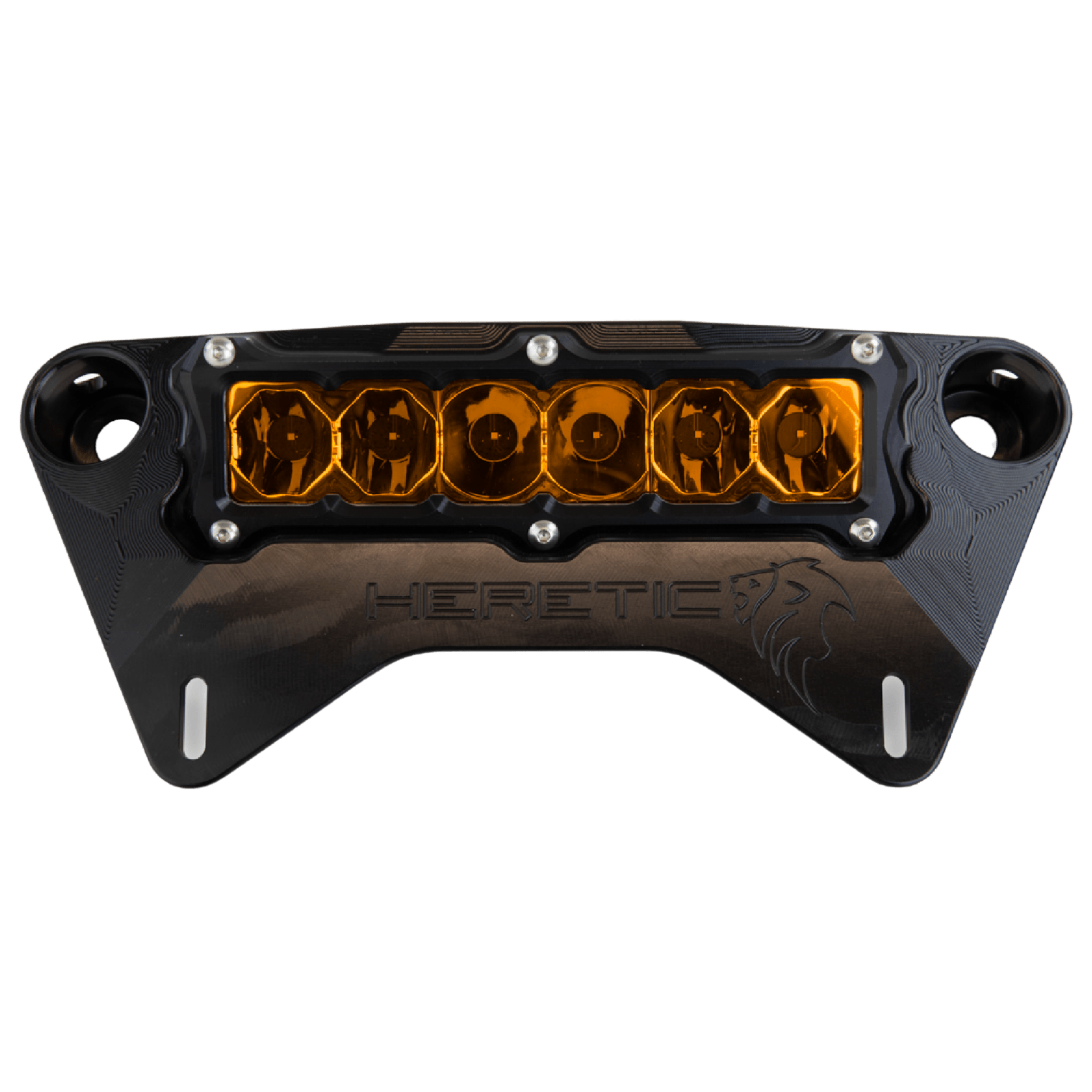 Photo of Can-Am Maverick X3 Shock Tower LED Light Bar Mount (2017+) by Heretic Studio - Premium Light Bars for UTVs / Side by Sides
