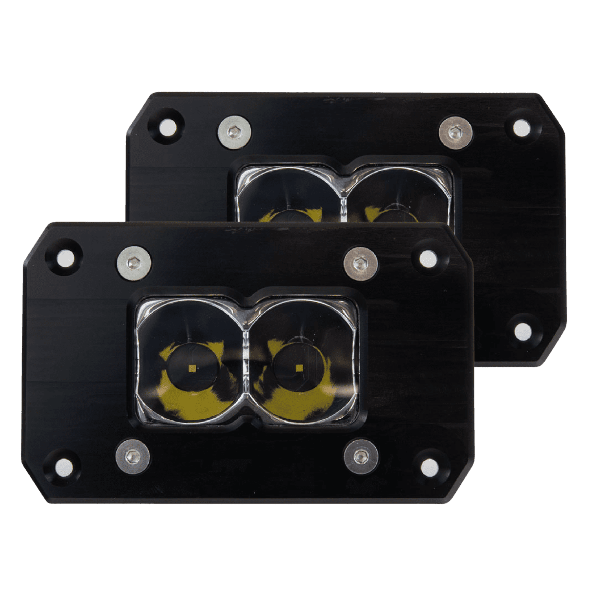 Photo of BA-2 Flush Mount LED Pod Light (2 Pack) by Heretic Studio - Premium Light Pods for UTVs / Side by Sides