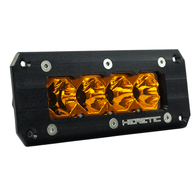 BA-4 Flush Mount Amber LED Pod Light - R1 Industries