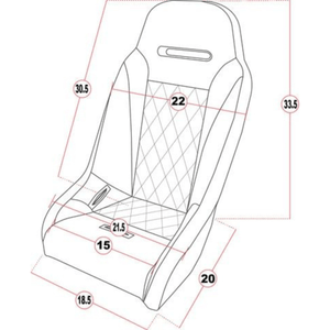 Apex UTV Suspension Seats (Set of 2)