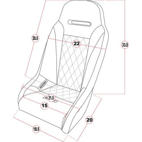 Apex UTV Suspension Seats (Set of 2)