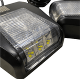 Off Road Side Mirror With Sidewinder LED Pod Lights - R1 Industries
