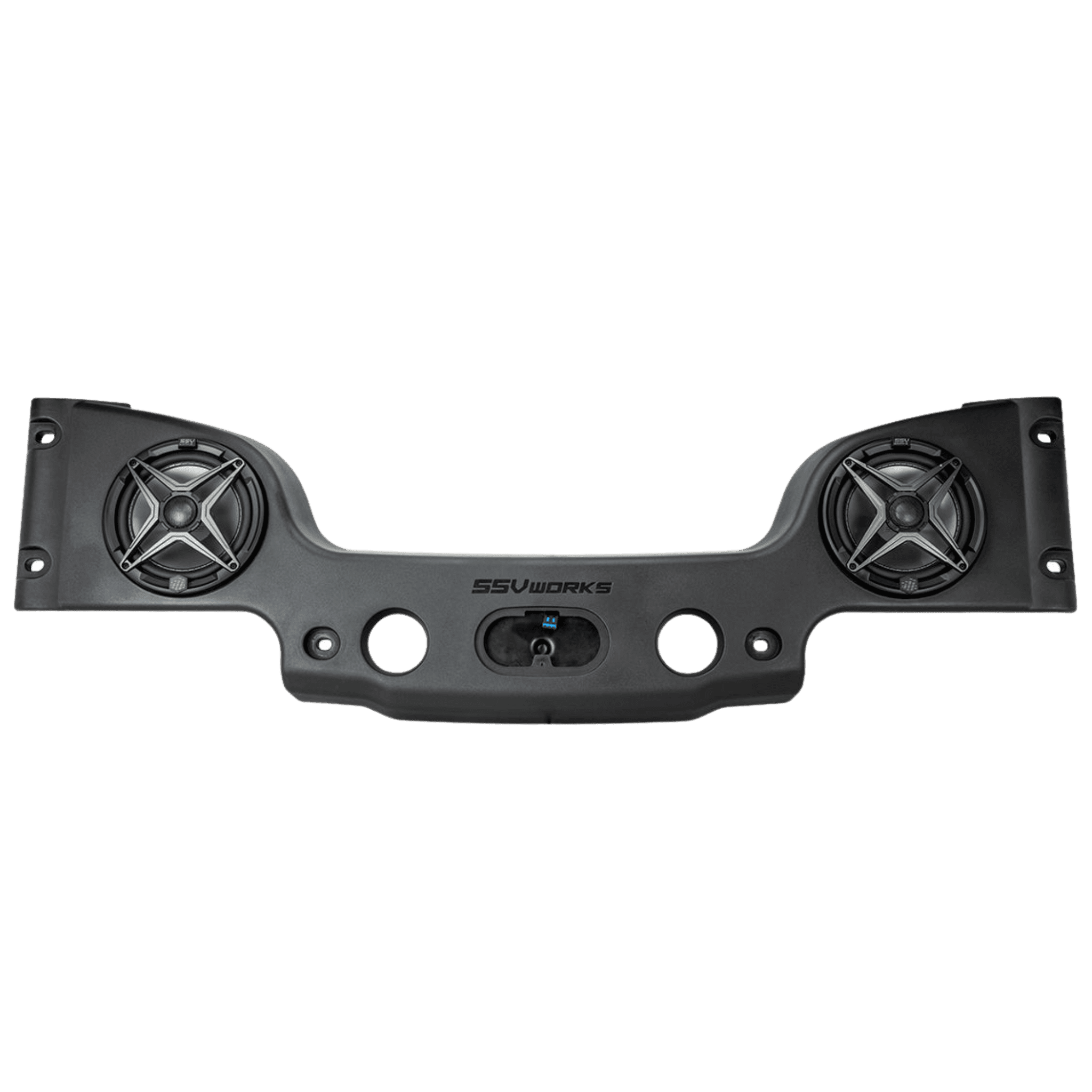 Photo of JK 4-Door 8" Overhead Speaker Upgrade - Jeep Wrangler (2007-2017) by SSV Works - Premium Audio for UTVs / Side by Sides