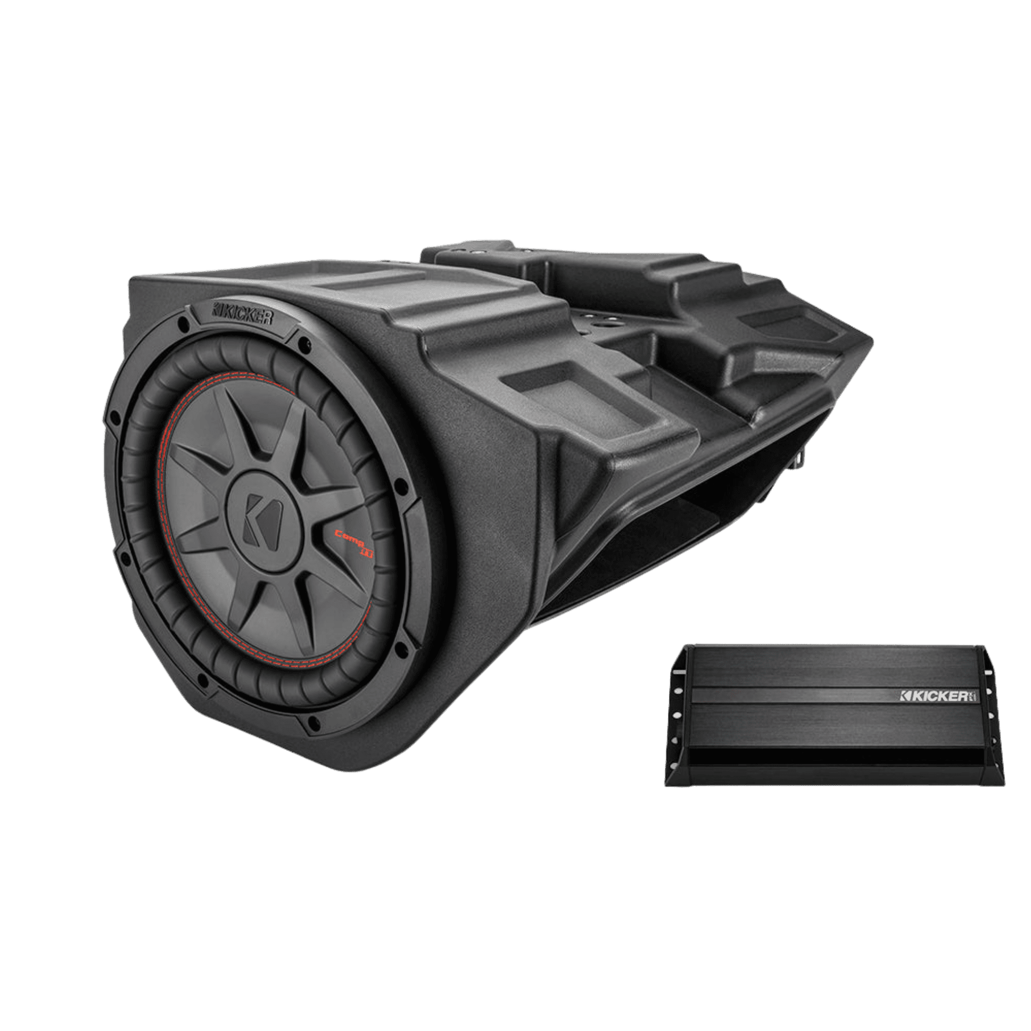Photo of Polaris RZR Kicker 10in Subwoofer Plug-&-Play Kit for Ride Command (2014-2018) by SSV Works - Premium Audio for UTVs / Side by Sides