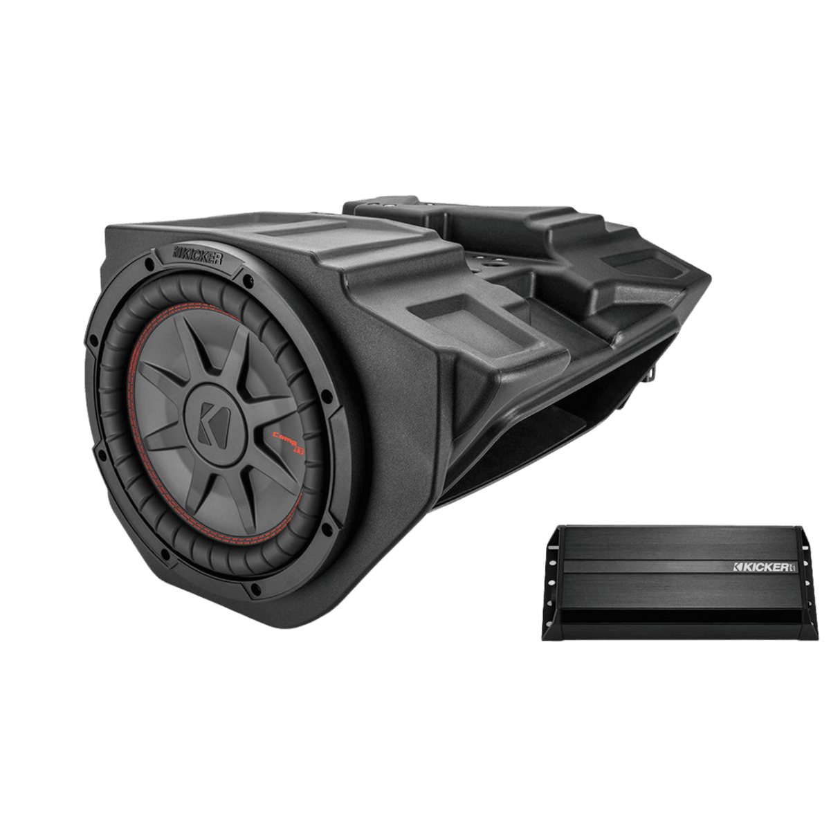 Polaris RZR Kicker 10in Subwoofer Plug-&-Play Kit for Ride Command (2014-2018) - R1 Industries