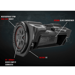 Polaris RZR Complete Kicker 5-Speaker Plug & Play Kit (2014+) - R1 Industries