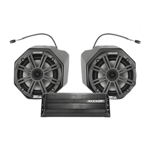 Polaris General Kicker 2-Speaker Plug-&-Play System for Ride Command (2016-2020) - R1 Industries