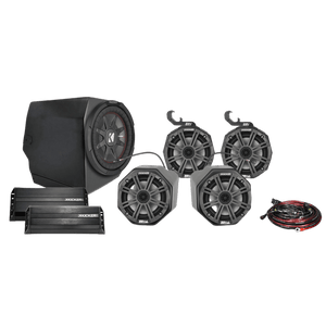 Polaris General Kicker 5-Speaker Plug-&-Play System for Ride Command (2016-2020) - R1 Industries