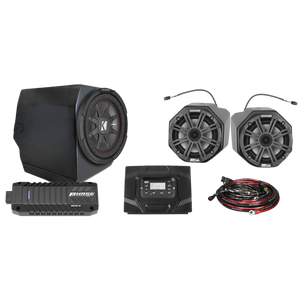 Polaris General Complete Kicker 3-Speaker Plug-&-Play System (2016-2022) - R1 Industries