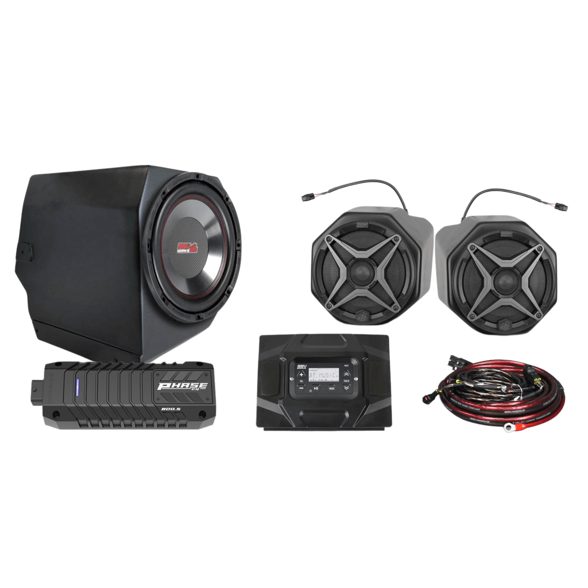 Photo of Polaris General Complete SSV Works 3-Speaker Plug-&-Play System (2016-2022) by SSV Works - Premium Audio for UTVs / Side by Sides