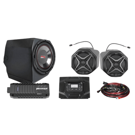 Polaris General Complete SSV Works 3-Speaker Plug-&-Play System (2016-2022) - R1 Industries