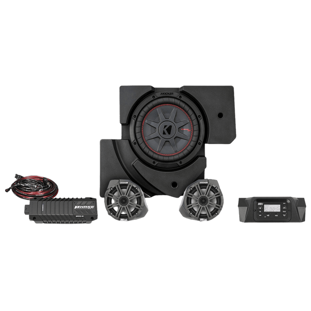 Can-Am X3 Complete Kicker 3-Speaker Plug-and-Play System (2017-2023) - R1 Industries