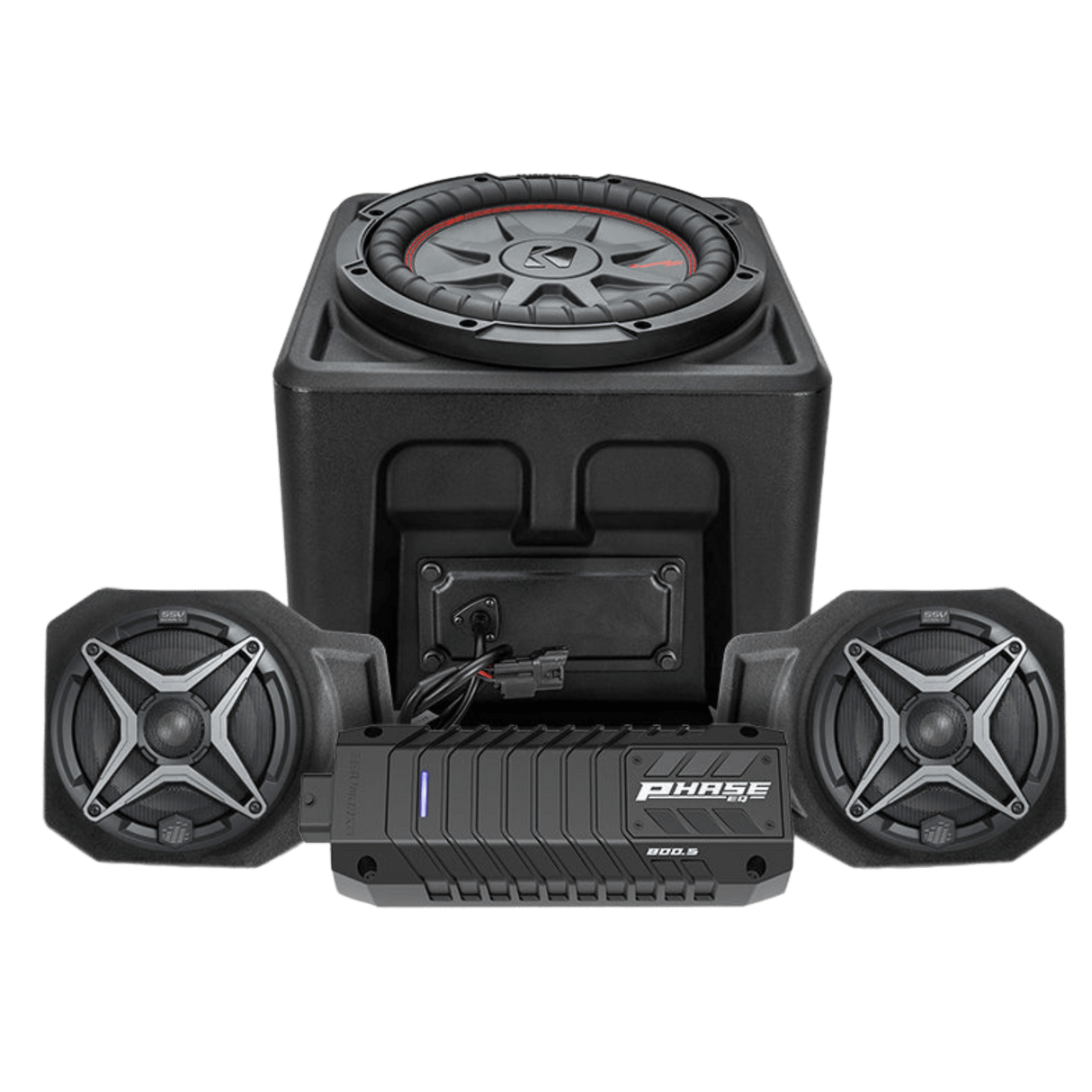 Polaris Ranger XP1000 3-Speaker Audio-System for Ride Command (2018-2023) - R1 Industries