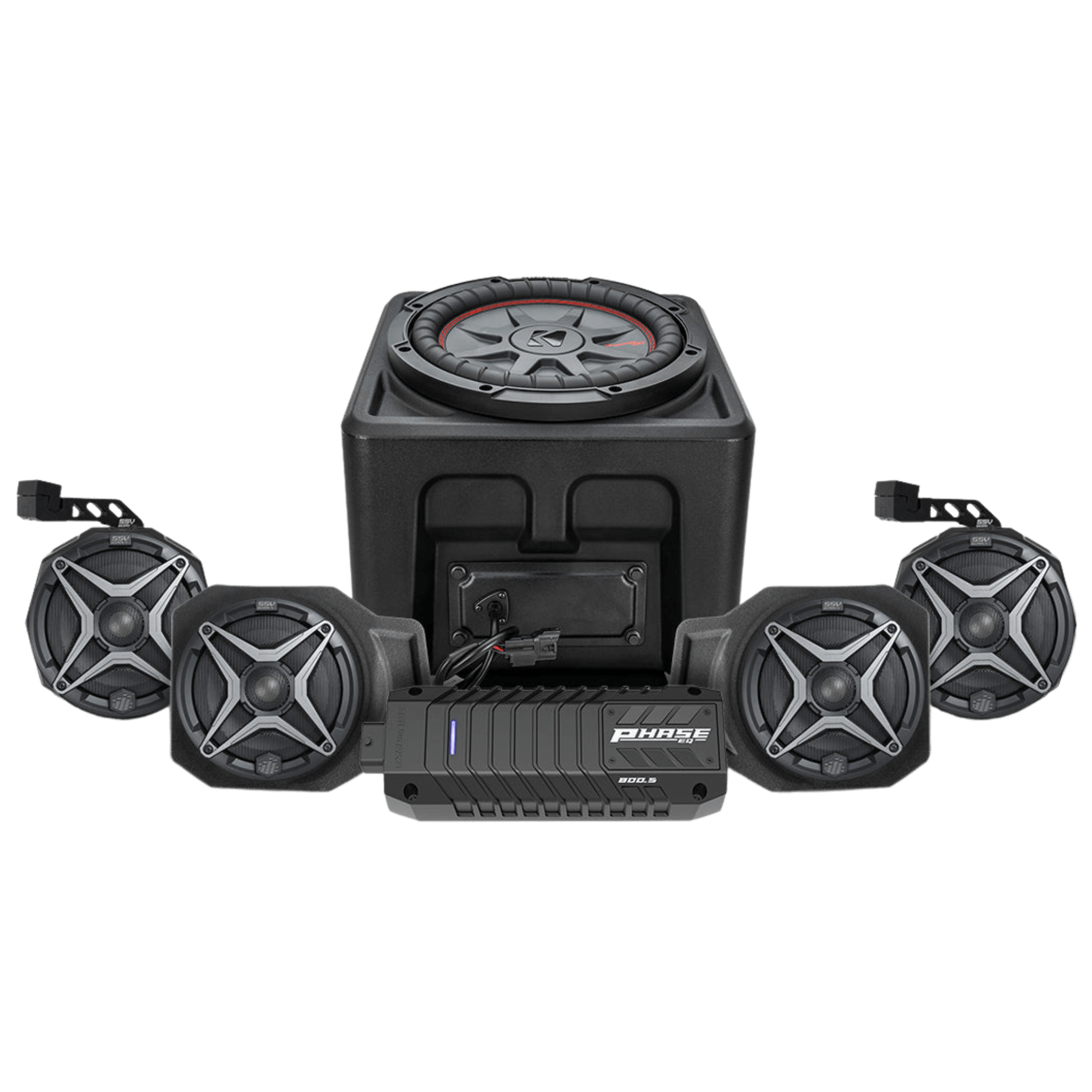 Photo of Polaris Ranger XP1000 5-Speaker SSV Audio System for Ride Command (2018-2023) by SSV Works - Premium Audio for UTVs / Side by Sides