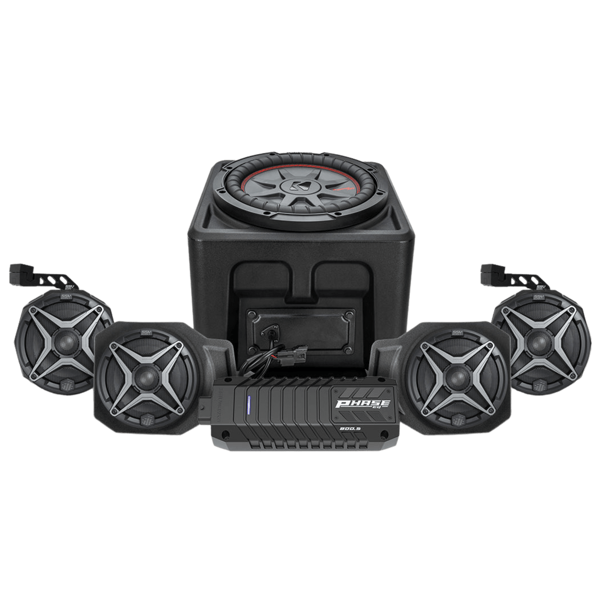 Polaris Ranger XP1000 5-Speaker SSV Audio System for Ride Command (2018-2023) - R1 Industries