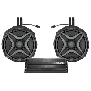 Polaris RZR 2-Speaker Cage-Mounted Plug-&-Play System (2019-2022) - R1 Industries