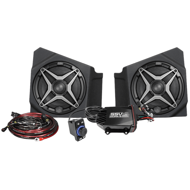 Kawasaki KRX1000 2-Speaker SSV Works Audio-Kit (2020-2023) - R1 Industries