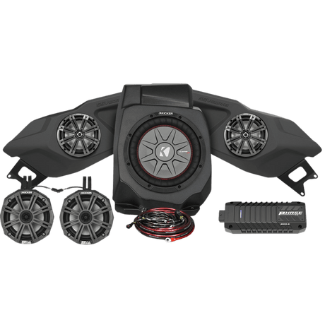 Photo of Polaris RZR Pro Kicker 5-Speaker Plug-&-Play System for Ride Command (2020-2023) by SSV Works - Premium Audio for UTVs / Side by Sides