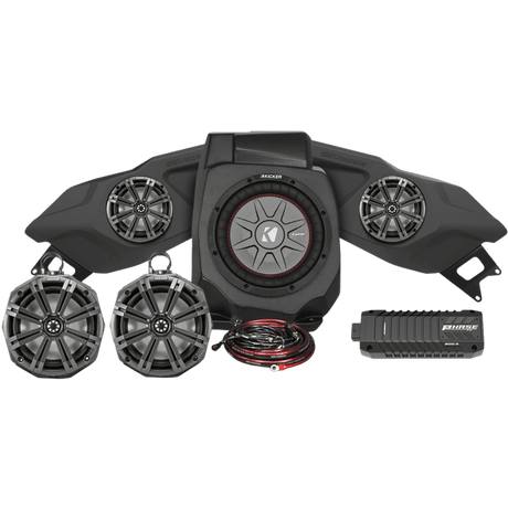 Polaris RZR Pro Phase X Kicker 5-Speaker Plug-&-Play System for Ride Command (2020-2023) - R1 Industries