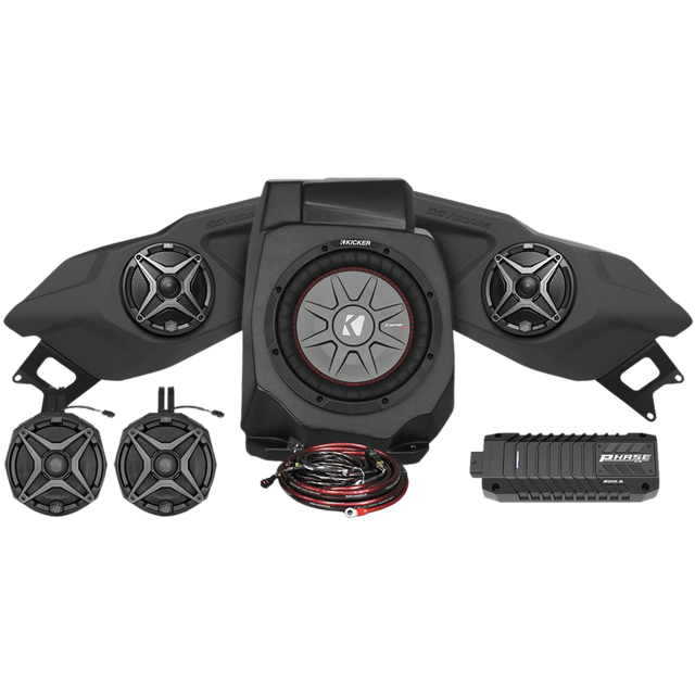 Photo of Polaris RZR Pro SSV 5-Speaker Plug-&-Play System for Ride Command (2020-2023) by SSV Works - Premium Audio for UTVs / Side by Sides