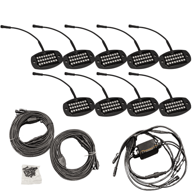 Wildcat Extreme Rock Lights (9-Pod) - R1 Industries